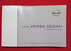 2015 Nissan Versa Sedan Owner's Manual