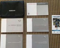 2015 Nissan Versa Sedan Owner's Manual Set