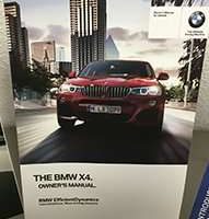 2015 BMW X4 Owner's Manual