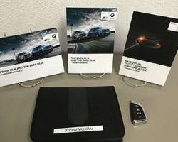 2015 BMW X5M & X6M Owner's Manual Set