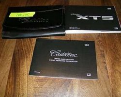 2015 Cadillac XTS Owner's Manual Set