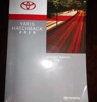 2015 Toyota Yaris Hatchback Owner's Manual
