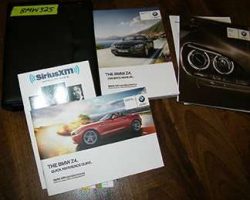 2015 BMW Z4 Owner's Manual Set