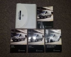2016 Mercedes Sprinter 2500 & 3500 Owner's Operator Manual User Guide Set