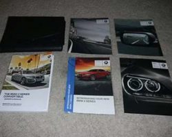 2016 BMW 228i, 228i xDrive 2-Series Convertible Including Model M235 Owner's Operator Manual User Guide Set