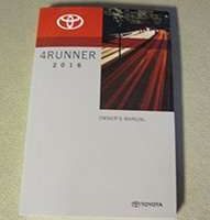2016 Toyota 4Runner Owner's Manual