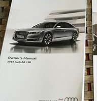 2016 Audi A8 & S8 Owner's Manual