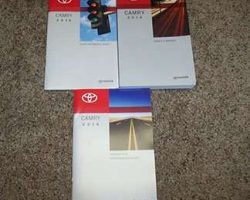 2016 Toyota Camry Owner Operator User Guide Manual Set