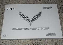 2016 Chevrolet Corvette Owner's Manual