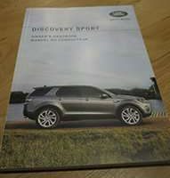 2016 Land Rover Discovery Sport Owner's Operator Manual User Guide