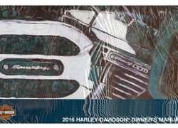 2016 Harley Davidson CVO Street Glide FLHXSE Model Owner's Manual