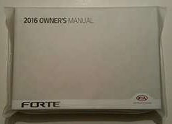 2016 Kia Forte Owner's Manual