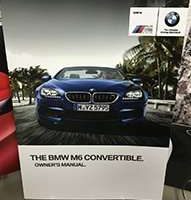 2015 BMW M6 Convertible Owner's Manual