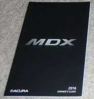 2016 Acura MDX Owner's Manual