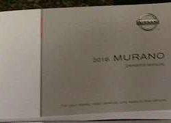 2016 Nissan Murano Owner's Manual