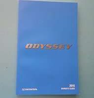 2016 Honda Odyssey Owner's Manual