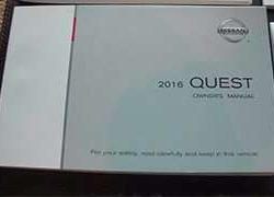 2016 Nissan Quest Owner's Manual