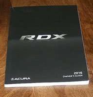 2016 Acura RDX Owner's Manual