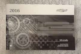 2016 Chevrolet Silverado Owner's Operator Manual User Guide