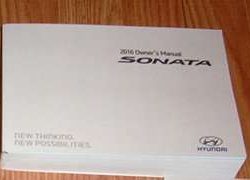 2016 Hyundai Sonata Owner's Manual