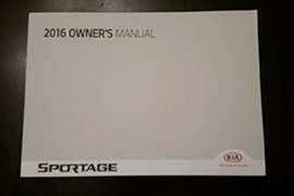 2016 Kia Sportage Owner's Manual