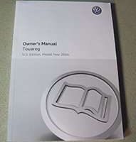2016 Volkswagen Touareg Owner Operator User Guide Manual
