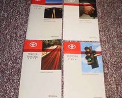 2016 Toyota Tundra Owner's Manual Set