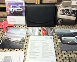 2016 BMW X3 Owner's Manual Set