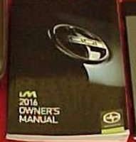 2016 Scion iM Owner's Manual