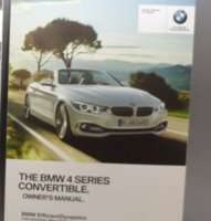 2017 BMW 430i & 440i 4-Series Convertilbe Owner's Manual