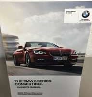 2017 BMW 640i & 650i 6-Series Convertible Owner's Manual