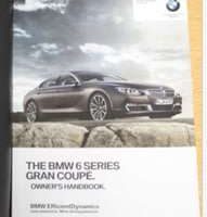 2017 BMW 640i & 650i 6-Series Gran Coupe Owner's Manual