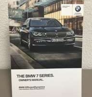 2017 BMW 740e, 740i & 750i 7-Series Owner's Manual