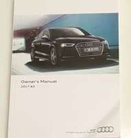 2017 Audi A3, S3 & RS3 Owner Operator User Guide Manual