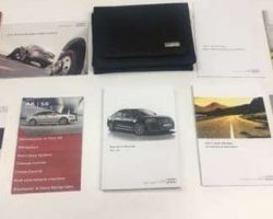 2017 Audi A6 & S6 Owner's Manual Set