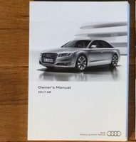 2017 Audi A8 & S8 Owner's Manual