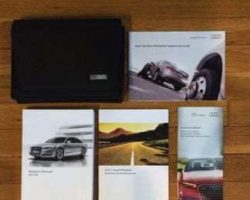 2017 Audi A8 & S8 Owner's Manual Set