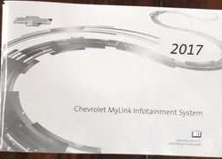2017 Chevrolet Silverado MyLink Infotainment System Owner's Manual