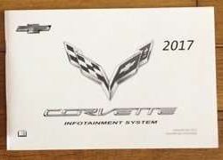 2017 Chevrolet Corvette Infotainment System Owner's Manual