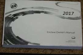 2017 Buick Enclave Owner Operator User Guide Manual