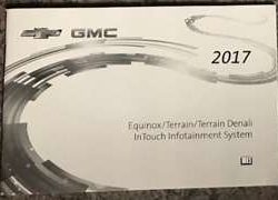 2017 Chevrolet Equinox InTouch Infotainment System Owner Operator User Guide Manual