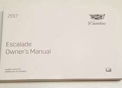 2017 Cadillac Escalade Owner's Manual