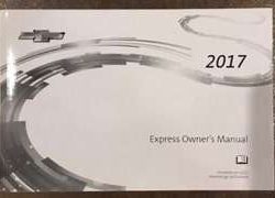 2017 Chevrolet Express Owner Operator User Guide Manual