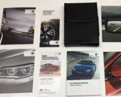 2017 BMW M3 Sedan Owner's Manual Set