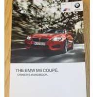 2017 BMW M6 Coupe Owner's Manual