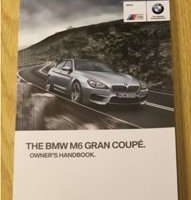 2017 BMW M6 Gran Coupe Owner's Manual