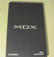 2017 Acura MDX Owner's Manual