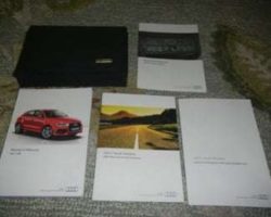 2017 Audi Q3 Owner's Manual Set