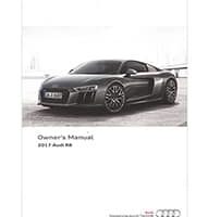 2017 Audi R8 Coupe Owner's Manual