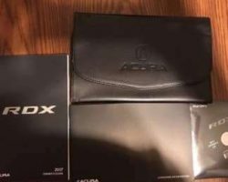 2017 Acura RDX Owner's Manual Set